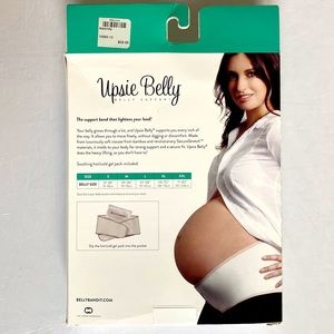 BELLY BANDIT Upsie Belly Belly Support with Hot/Cold Gel Pack Nude Size XL